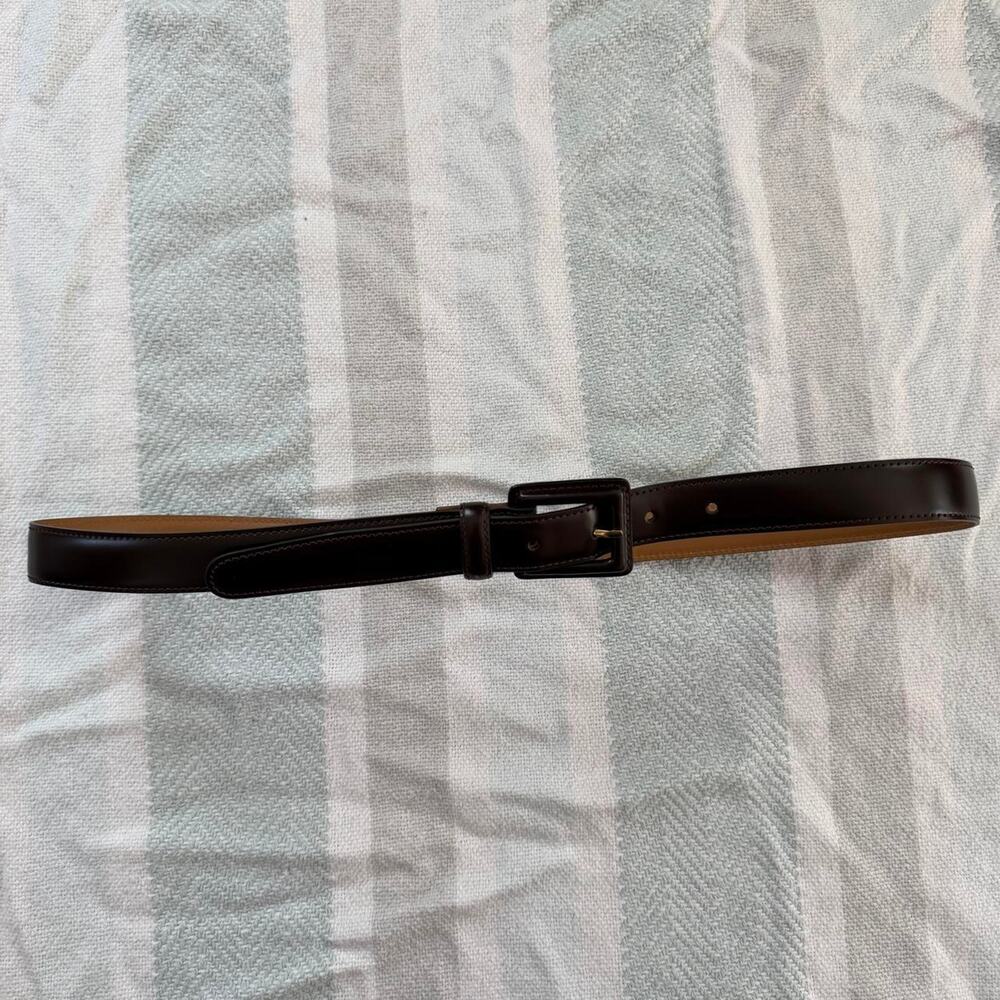 Brooks brothers genuine leather belt size large